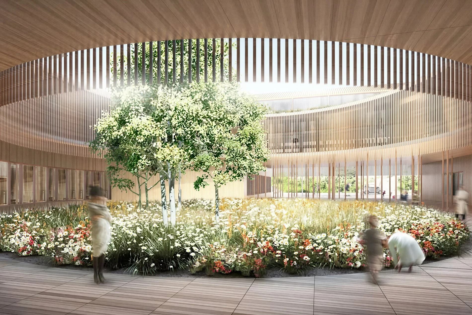 Atrium garden